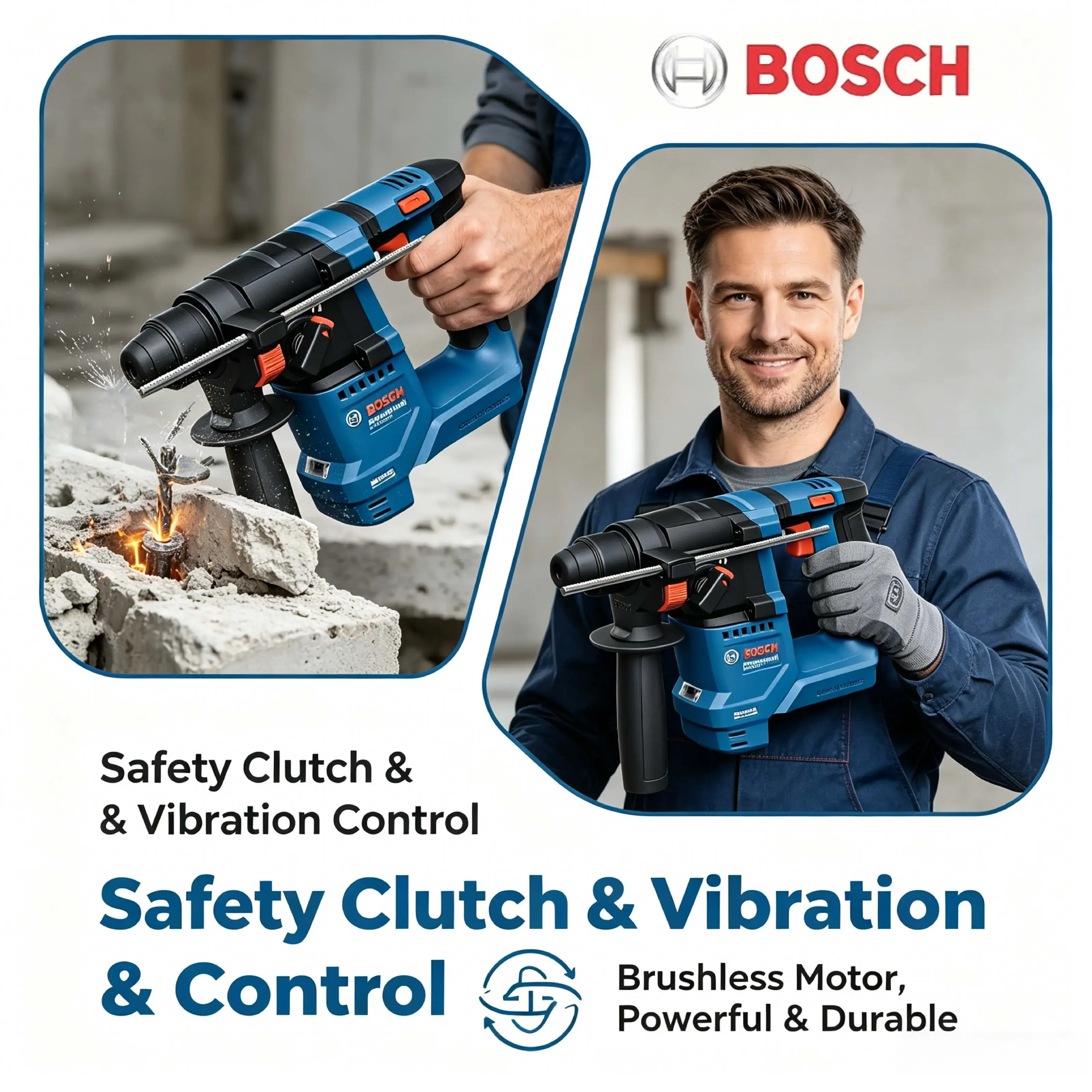 Bosch GBH 18V-18 – akumulatoro – Power Tools Hammer recenzja i cena
